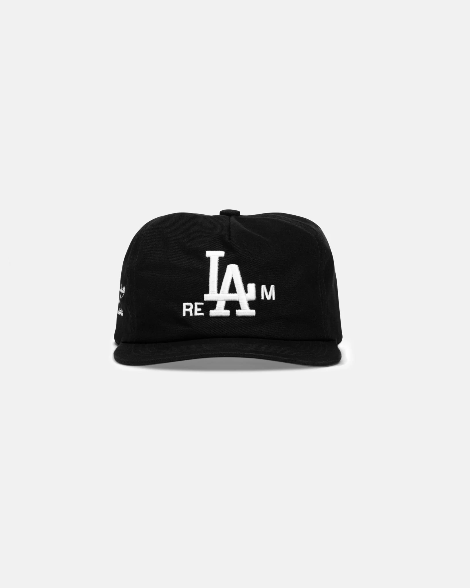 RE'AL'M UNCONSTRUCTED VINTAGE CAP BLACK