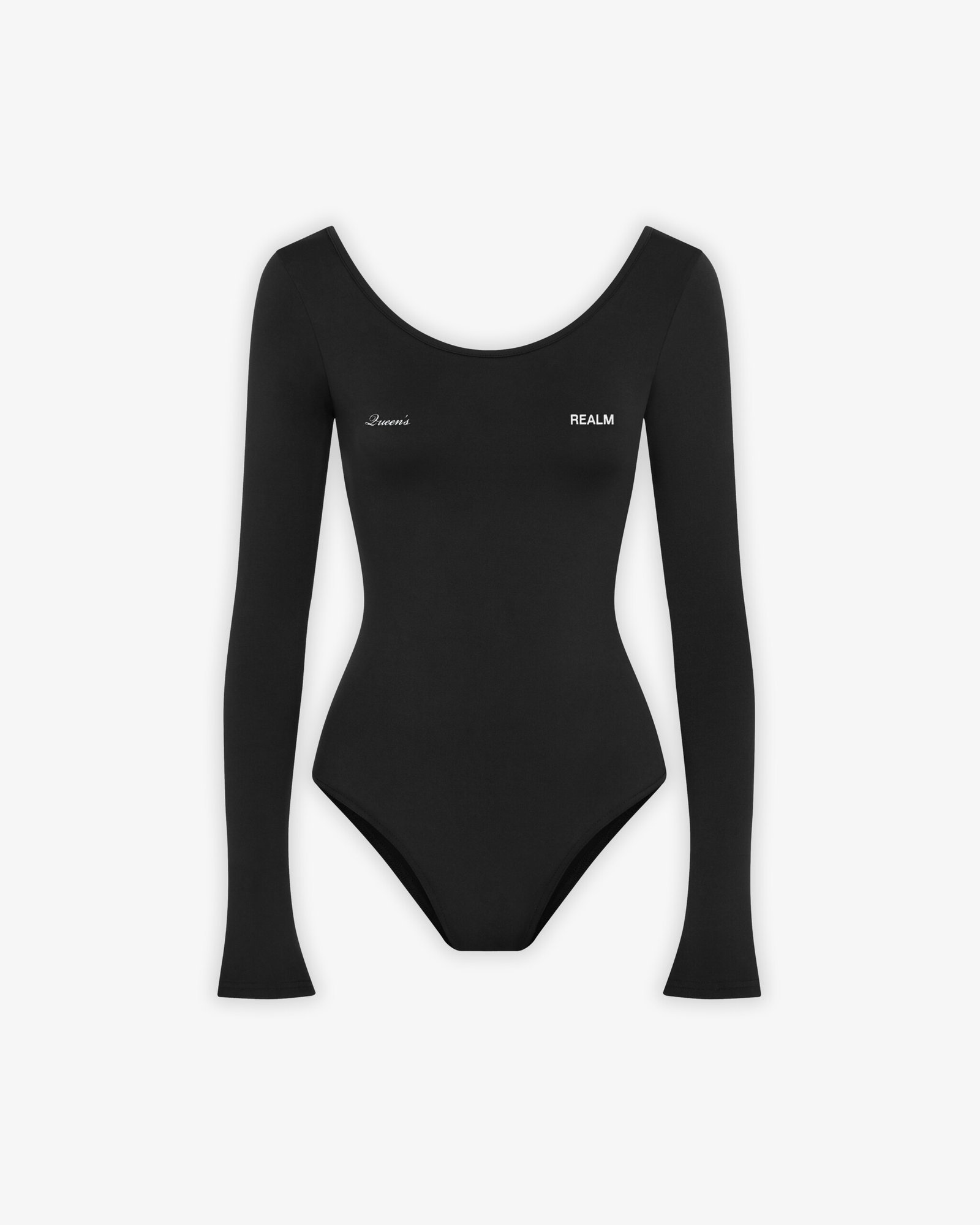 LONG SLEEVE BODYSUIT BLACK